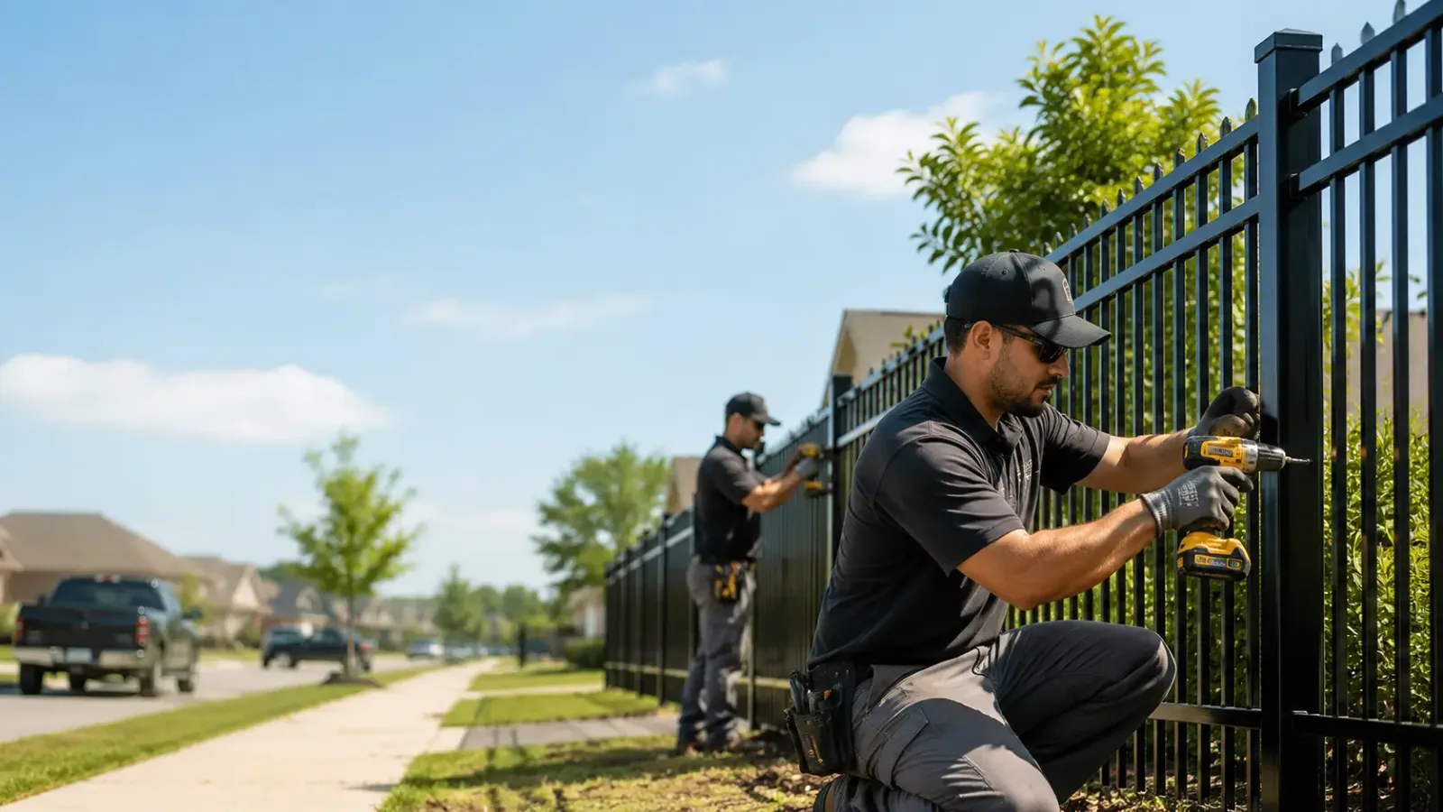 Metal Fence Installation in Whitewood, VA